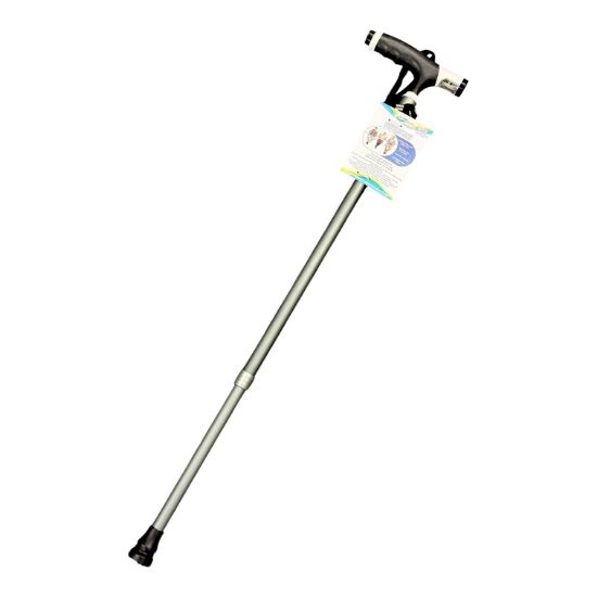 Picture of Gun Metal Light Up Walking Stick