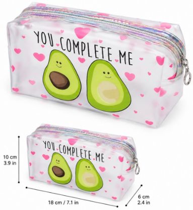 Picture of Avacado Printed Bag 18x10x6cm