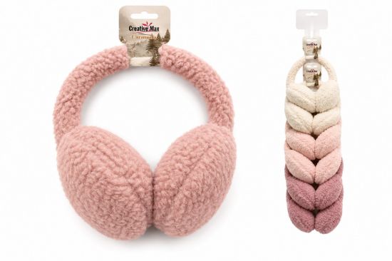 Picture of Teddybear Fur Ear Muffs - Clip Strip