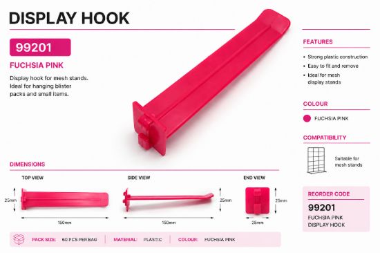 Picture of Rotary Stand Hooks PINK