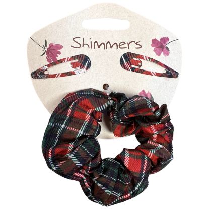 Picture of Shimmers - Tartan Scrunchy Sleepin Set