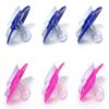 Picture of 3 Decorated Ortho Glow Soothers 6m+