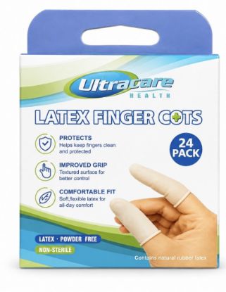 Picture of Ultracare - Latex Finger Cots (24pcs)