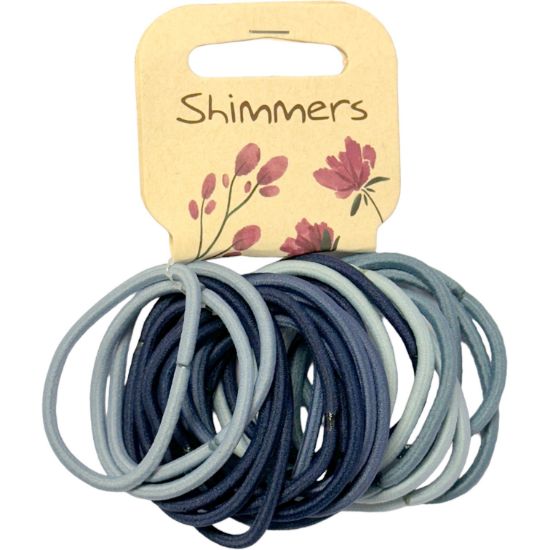 Picture of Shimmers - Denim Blue Mix Elastics