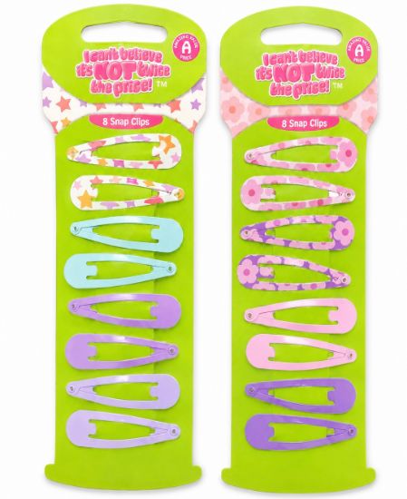 Picture of ICB - 8 Flower Snap Clips