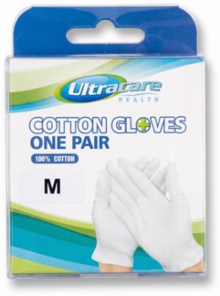 Picture of Ultracare - Cotton Gloves Medium