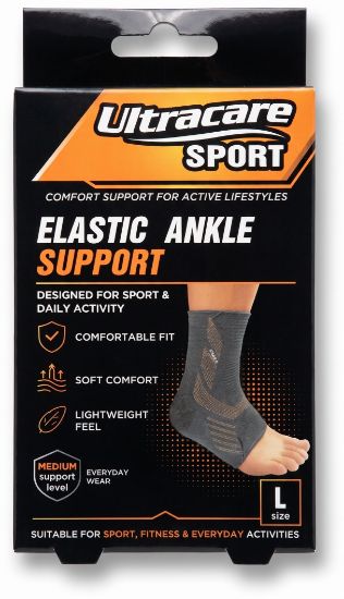 Picture of Elastic Ankle Support Large
