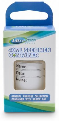 Picture of Ultracare - 40ml Specimen Container