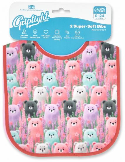 Picture of Griptight - 2 Super Soft Bibs