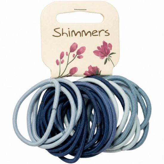 Picture of Shimmers - Denim Blue Mix Elastics