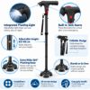 Picture of Light Up Alarmed Black Design Stick