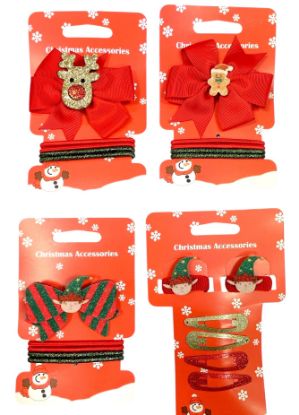 Picture of Xmas Hair Clip Sets