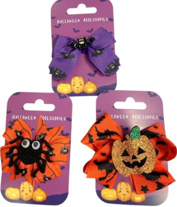 Picture of Halloween Bow Clip - on clip strip