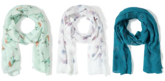 Picture of Elliiott & Ashcroft - Robin, tree scarf