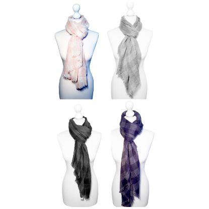 Picture of Elliiott & Ashcroft - Chequered scarf