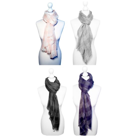 Picture of Elliiott & Ashcroft - Chequered scarf