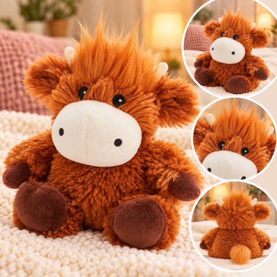 Picture of Warmies Junior Highland Cow 9"