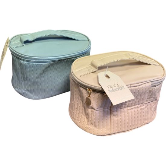 Picture of X2+ Oval Bag - Duck Egg & Beige