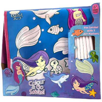 Picture of X2+ Colour & Go Mermaid Satchel 29x25cm
