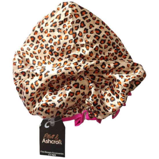 Picture of X2+ Leopard Print Shower Cap