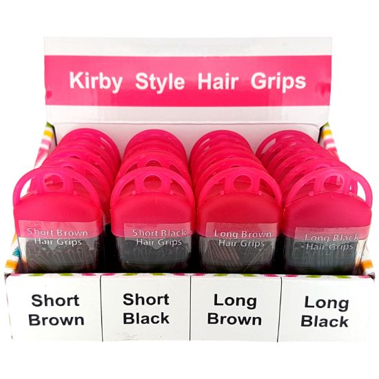 Picture of HairGrips in Open/Close Dispensers