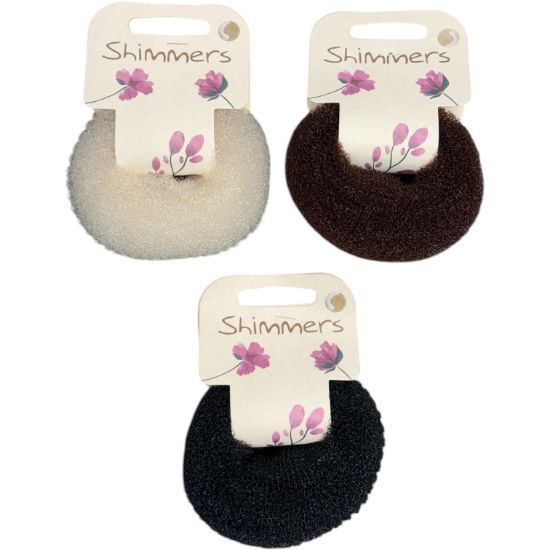 Picture of Shimmers - Bun Ring - Brown/Black/Blonde