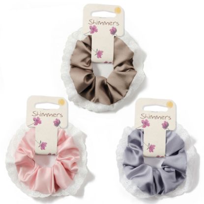 Picture of Shimmers - Lace Edge Scrunchy