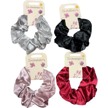 Picture of Shimmers - Diamante Satin XL Scrunchy