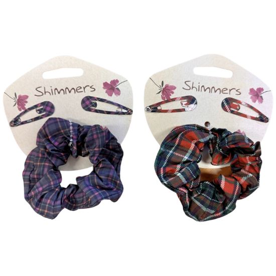 Picture of Shimmers - Tartan Scrunchy Sleepin Set