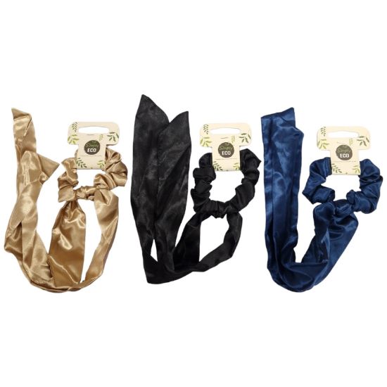 Picture of Simply Eco Ribbon Tail Scrunchy