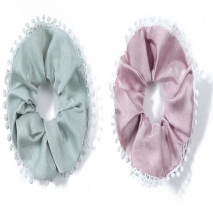 Picture of Shimmers - Large Scrunchy with Edging