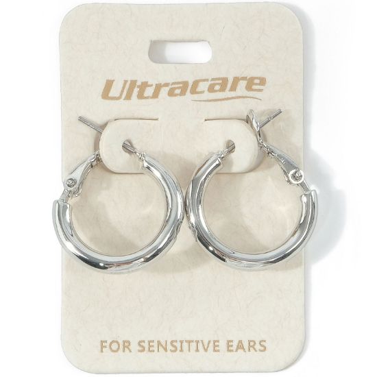 Picture of 012 Ultracare - Silver Hoops