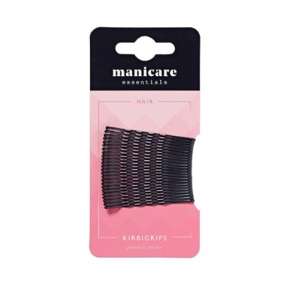 Picture of Manicare 24 Kirbigrips 5Cm Black
