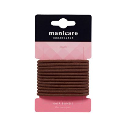Picture of 11203 Manicare Brown Hair Bands Thick