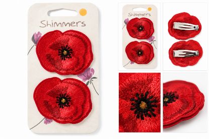 Picture of Shimmers - 2pk Poppy Slides