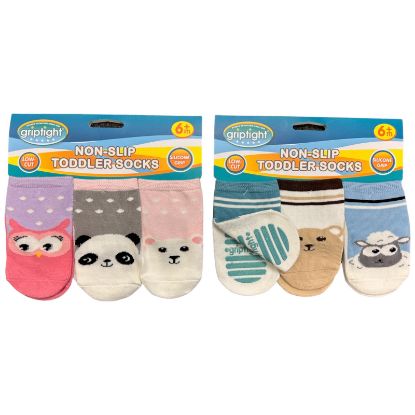 Picture of Non-Slip Trainer Cut Socks Zero VAT