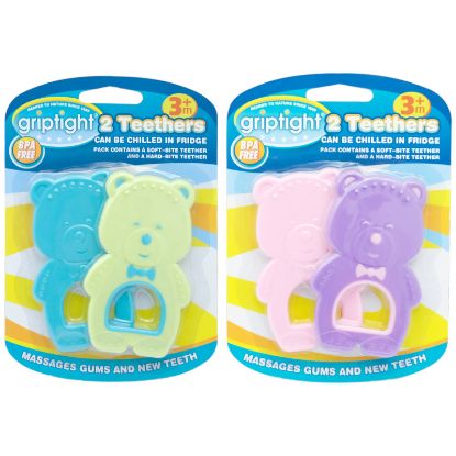Picture of Griptight - 2pk Bear Teethers