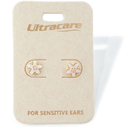 Picture of 035 Ultracare - White Flowers Stud