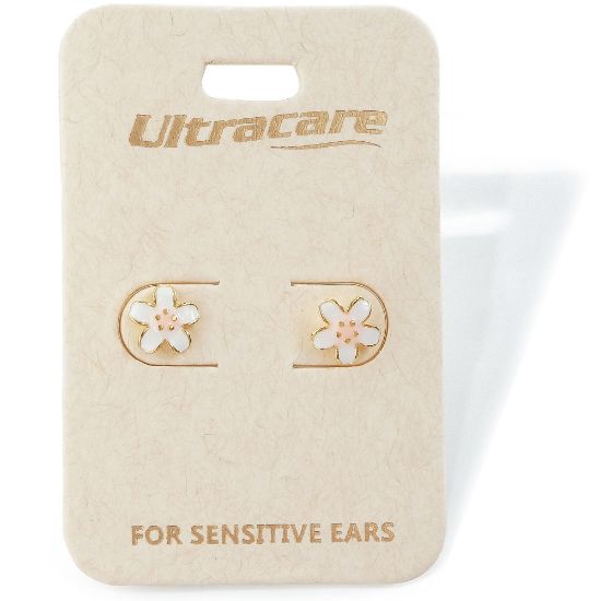 Picture of 035 Ultracare - White Flowers Stud