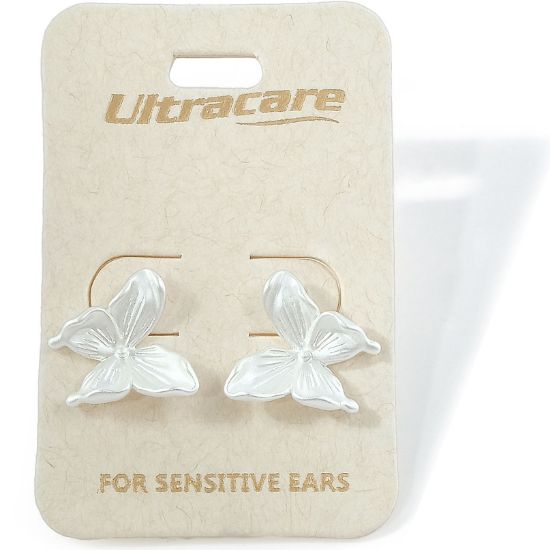 Picture of 003 Ultracare - Pearl Butterfly Stud