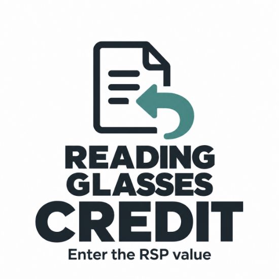 Picture of REP USE ONLY Reading Glasses Credit