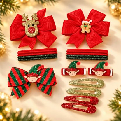 Picture of Xmas Hair Clip Sets