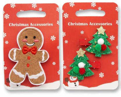 Picture of Xmas - Ornate Hair Clips