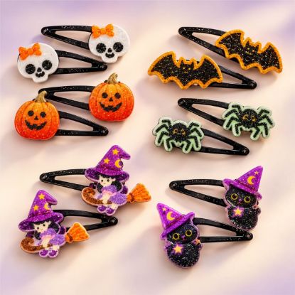 Picture of Halloween Hair Clips 4pk